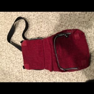 Kipling crossbody burgundy bag
